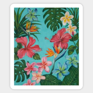 Tropics Sticker